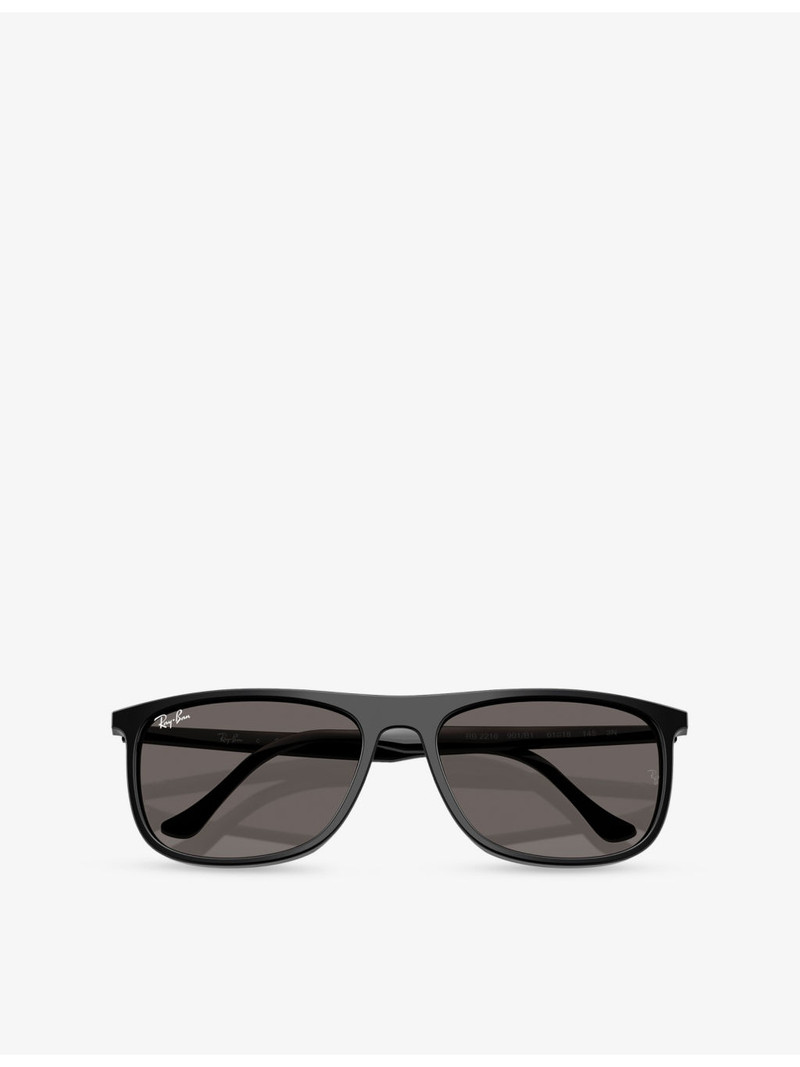 RB2216 Rectangle-Frame Acetate Sunglasses 6