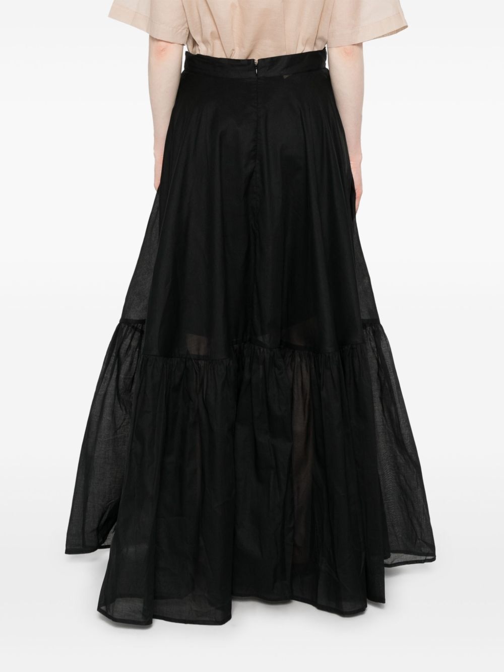 organza maxi skirt - 4
