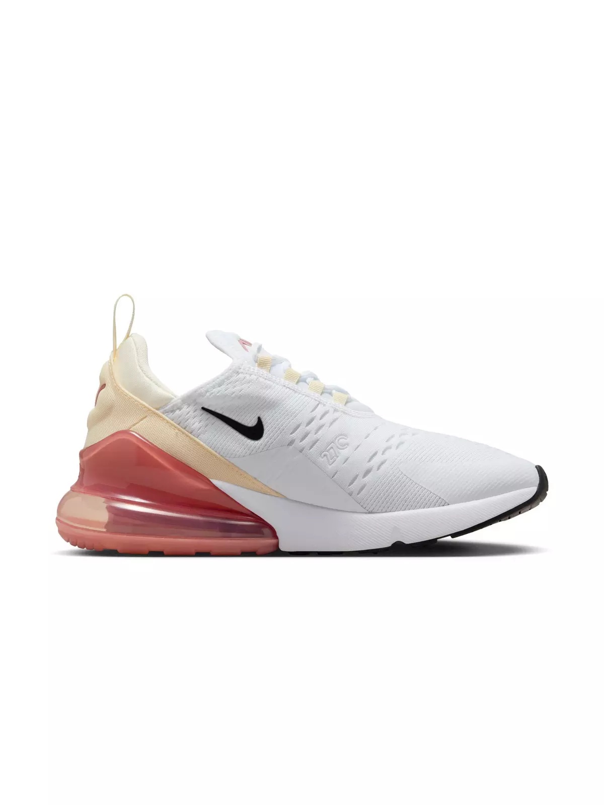 Air Max 270 "White/Black/Pale Ivory/Muslin" Women's Shoe - 2