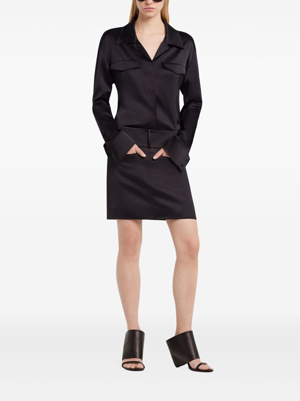 satin shirt - 3