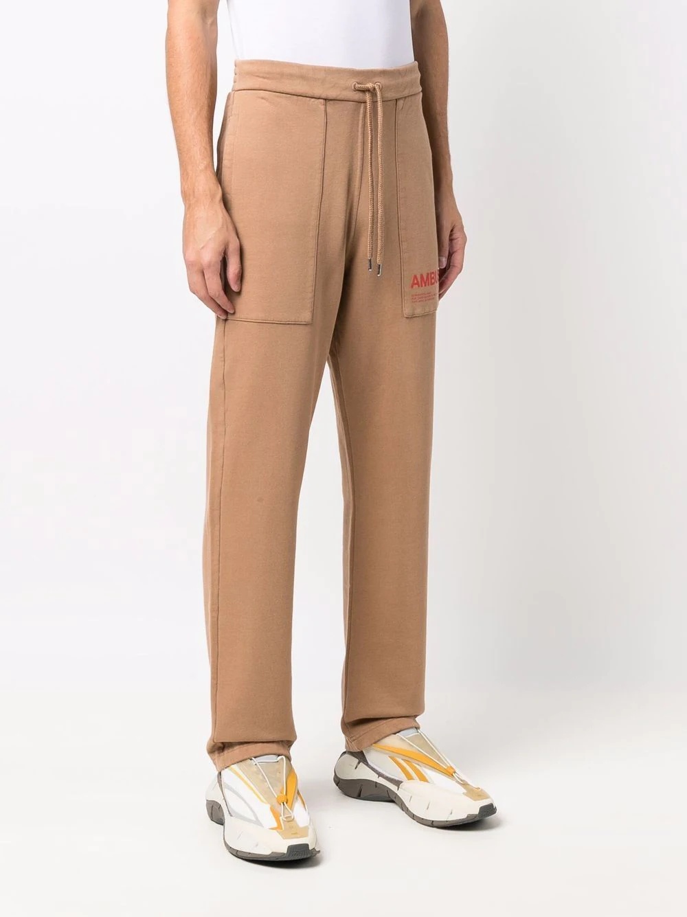 logo-print track pants - 3