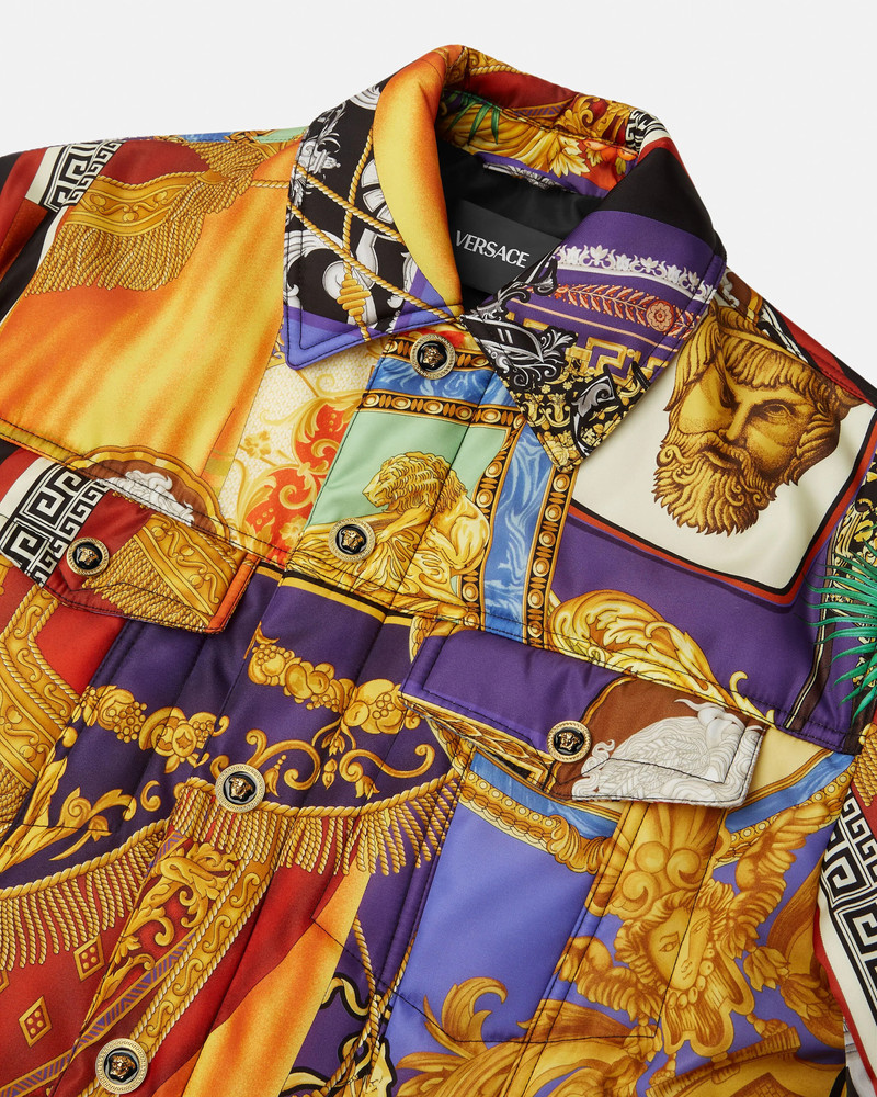 VERSACE Printed Light Padded Jacket outlook