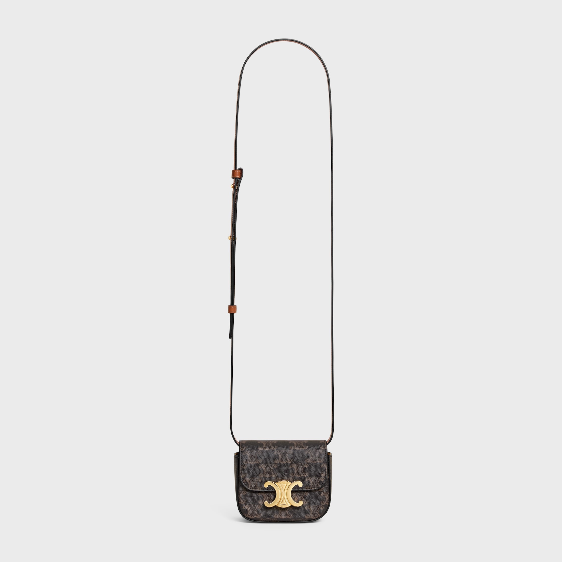 MINI CLAUDE in TRIOMPHE CANVAS and calfskin - 5