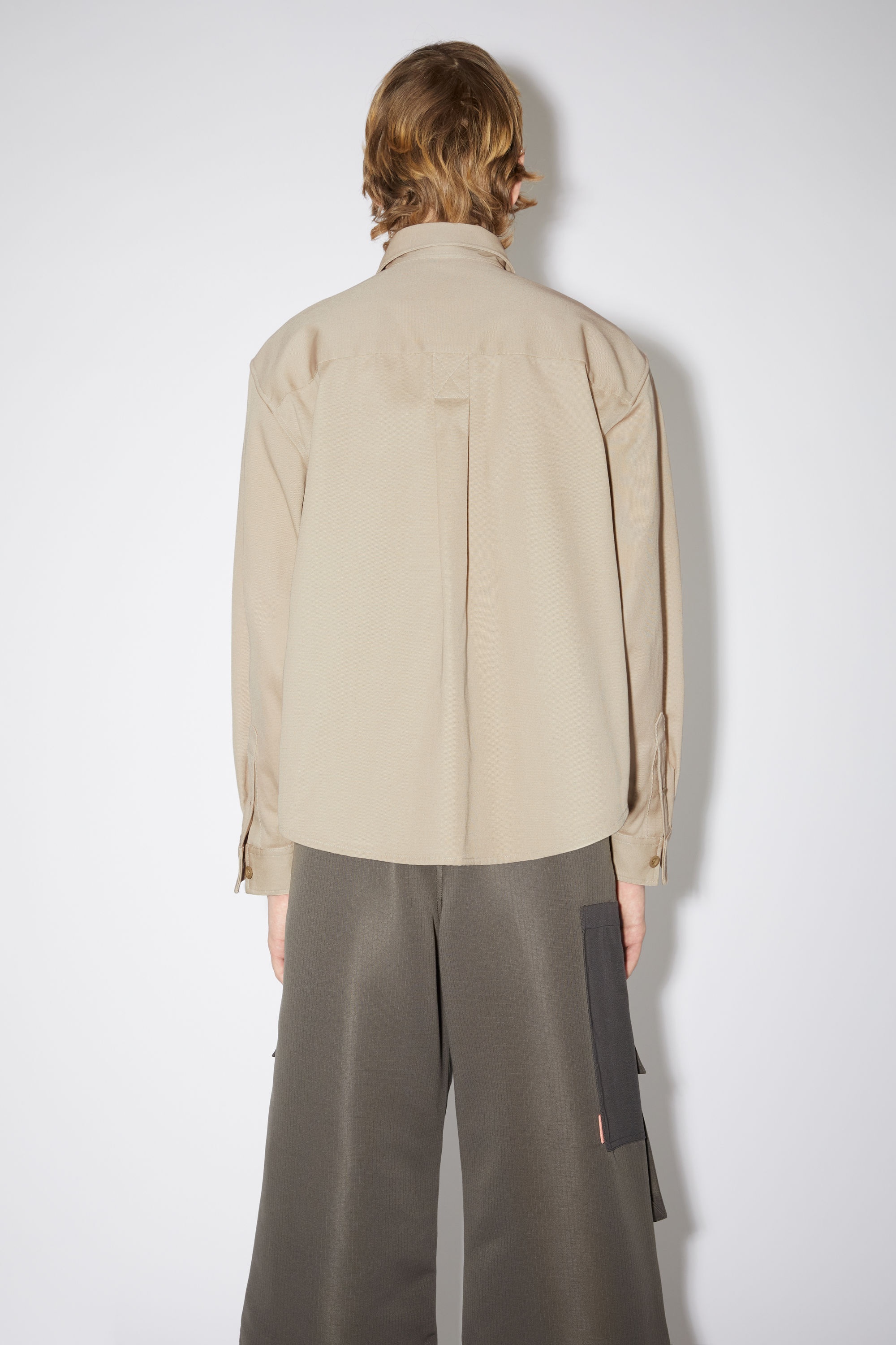 Long sleeve shirt - Beige - 3