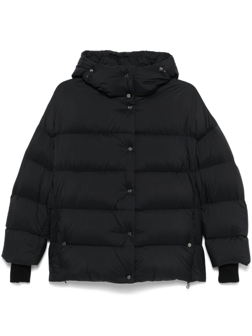 hooded puffer jacket - 1