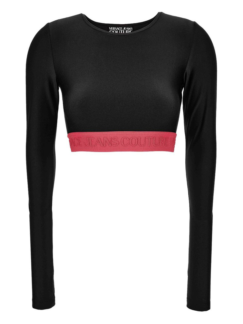 logo-band long-sleeve T-shirt 1