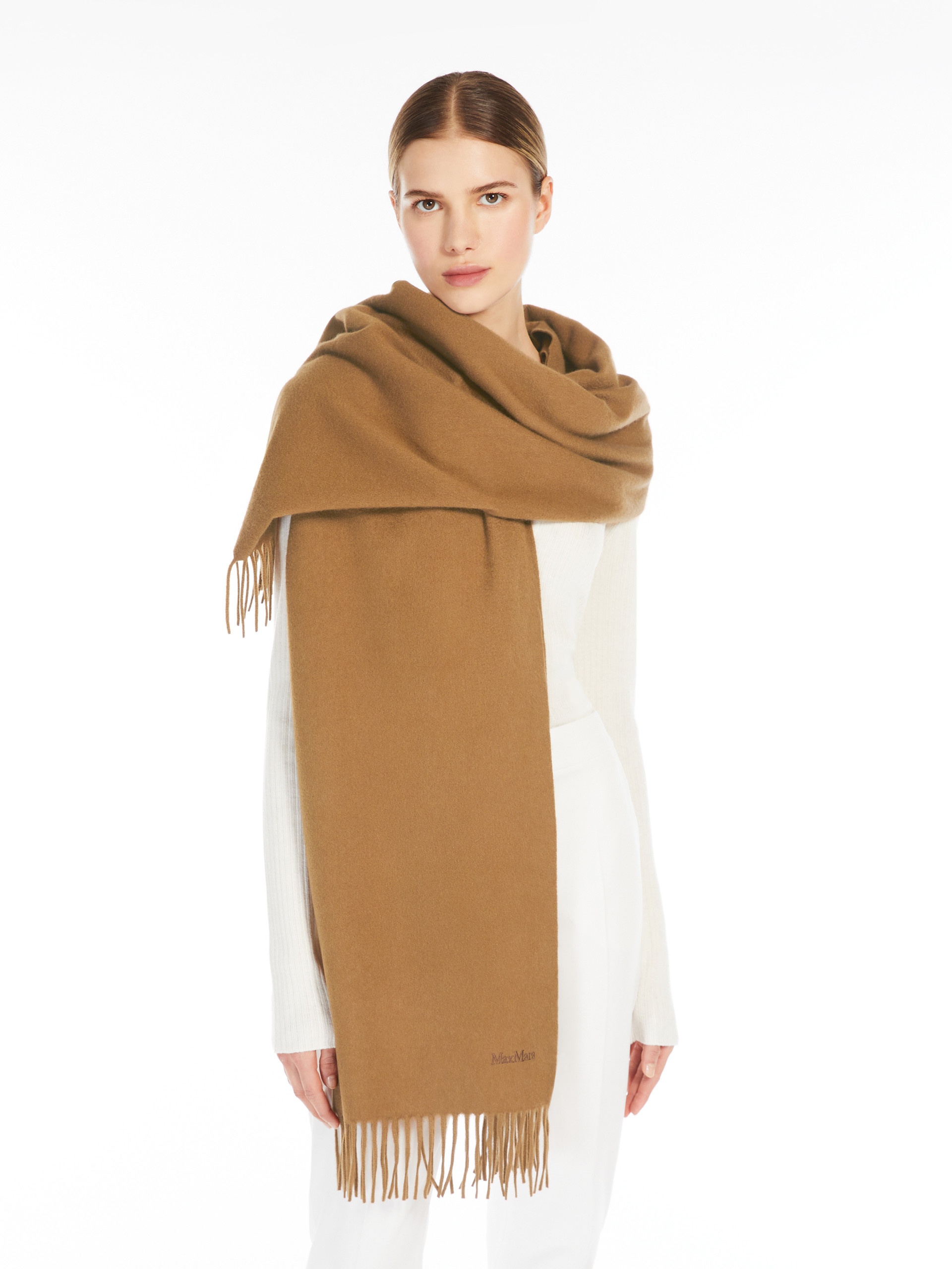 BACI Cashmere logo stole - 4