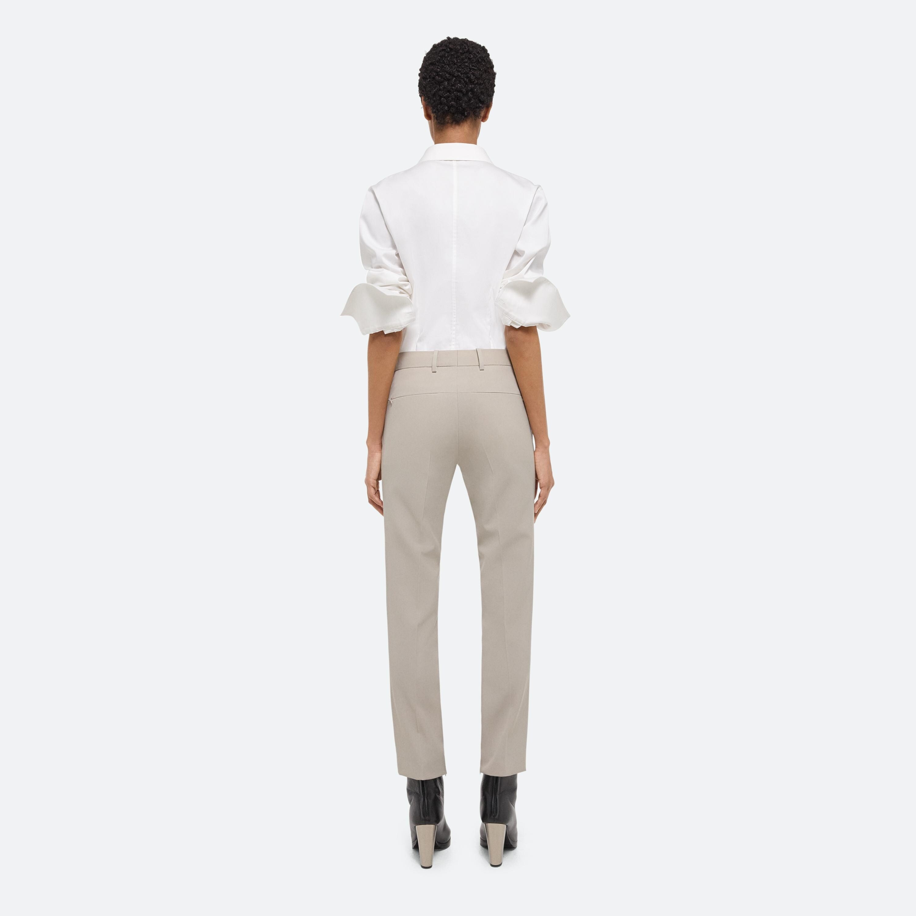 SLIM VIRGIN WOOL TROUSER - 5