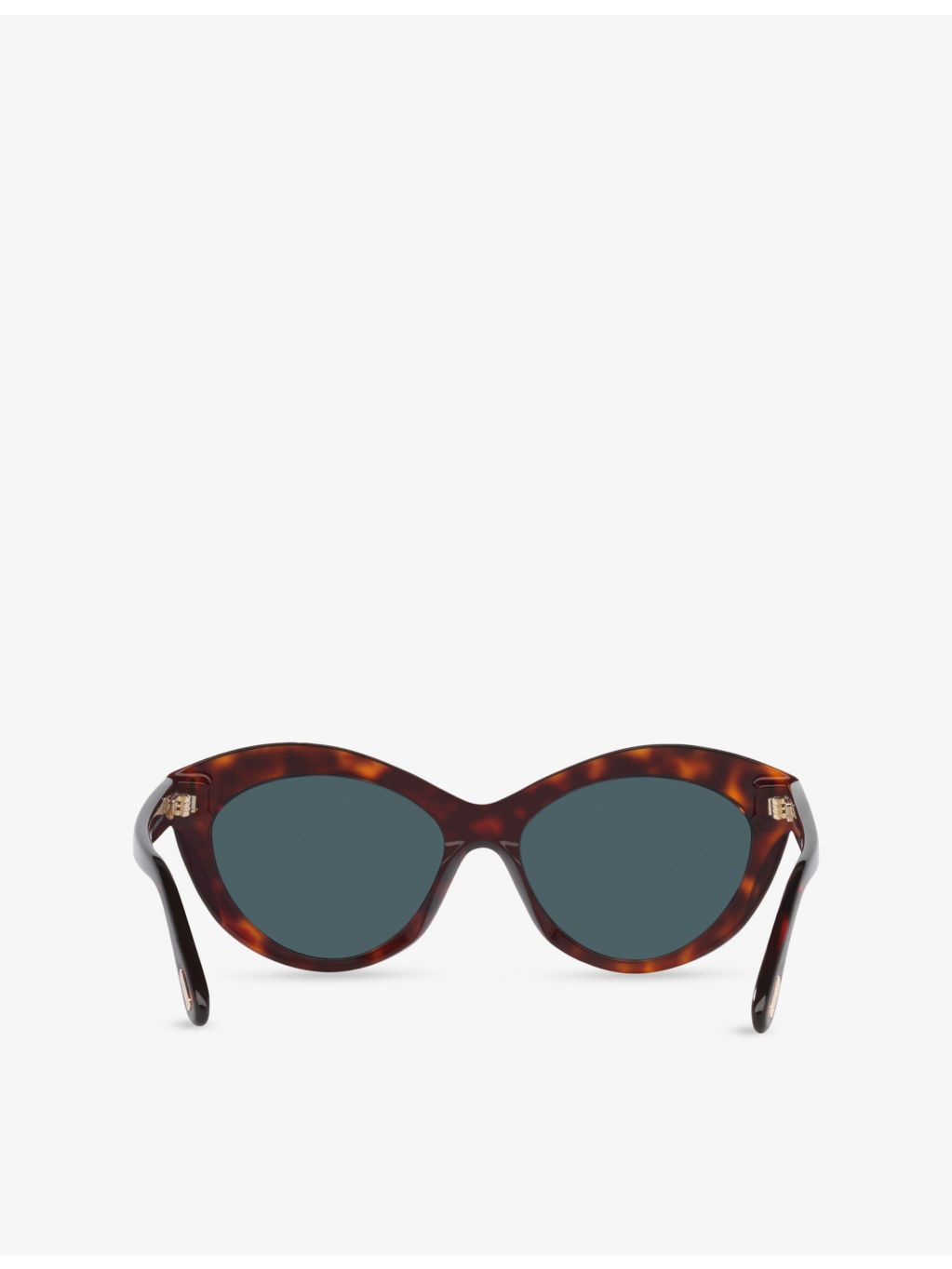 TR001841 Toni Oval-Frame Tortoiseshell Acetate Sunglasses - 4