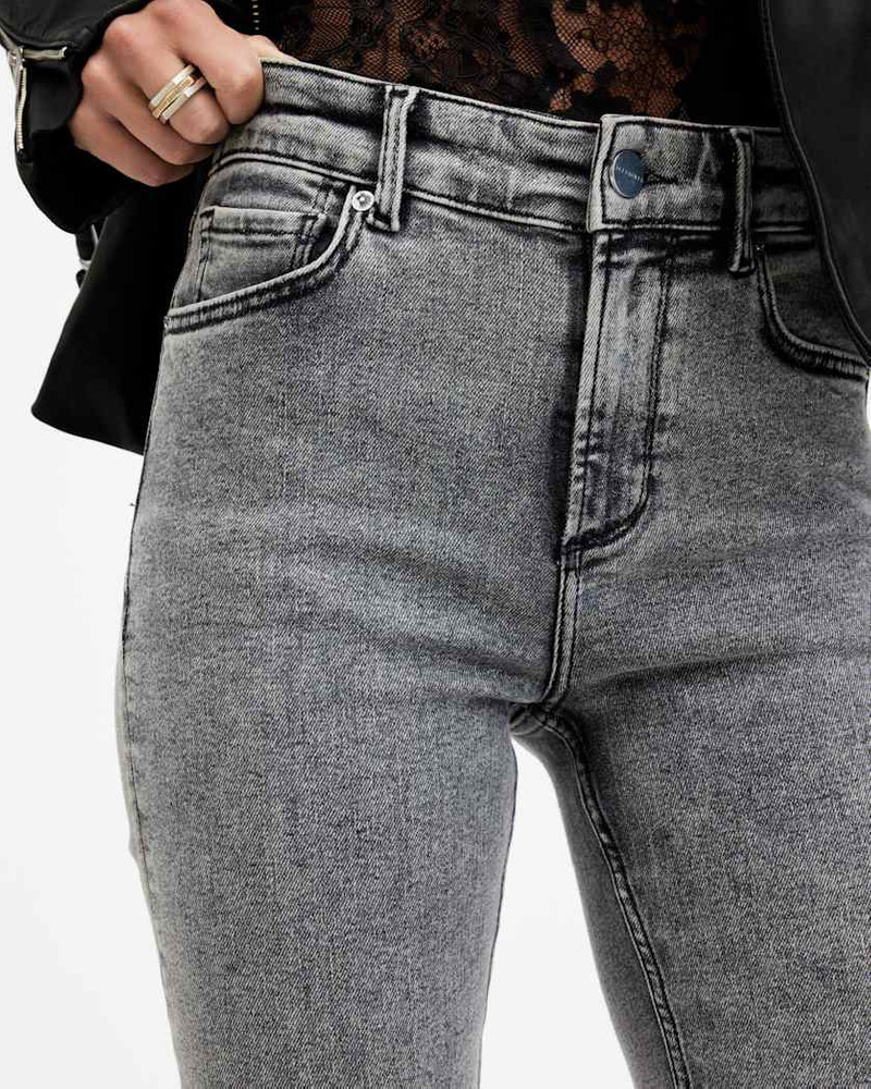 HALDAN SLIM BOOTCUT STRETCH DENIM JEANS 5