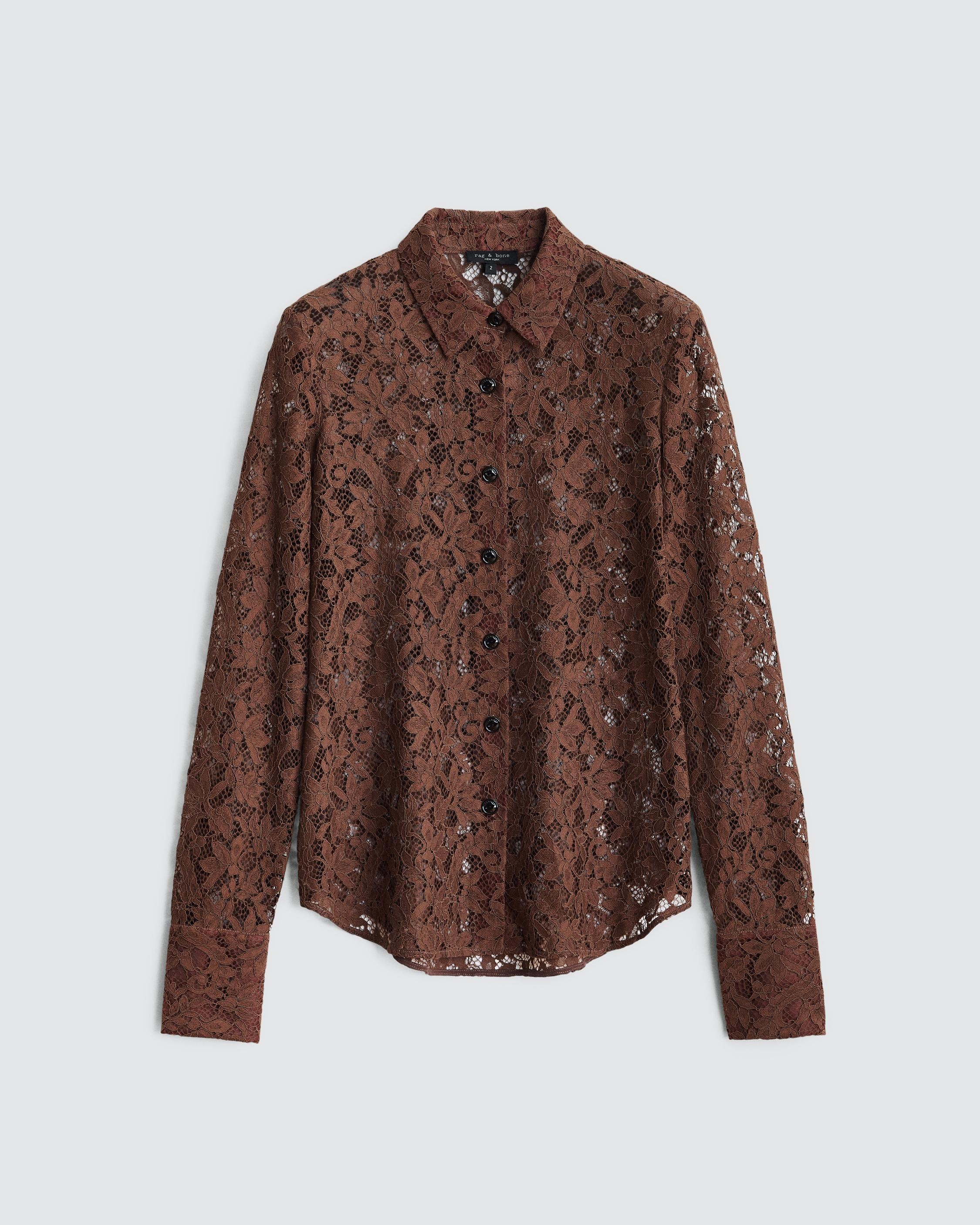 Yvette Lace Shirt
Classic Fit - 1