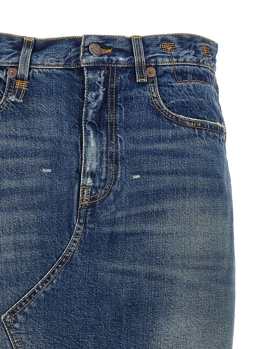 R13 R13 'JESSE' SKIRT | baltini | REVERSIBLE