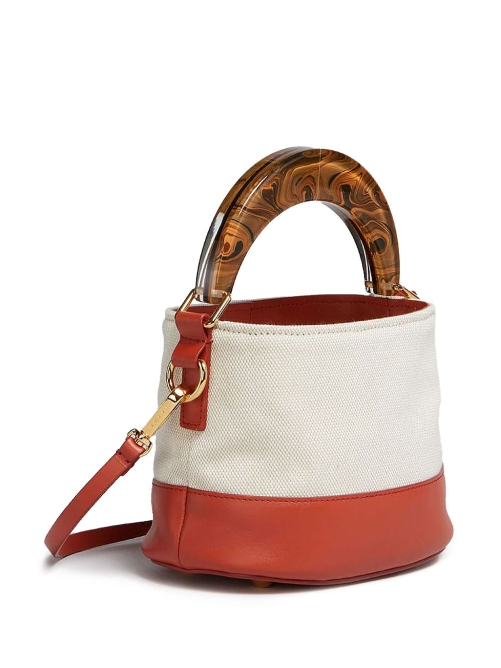 mini Venice canvas bucket bag - 2