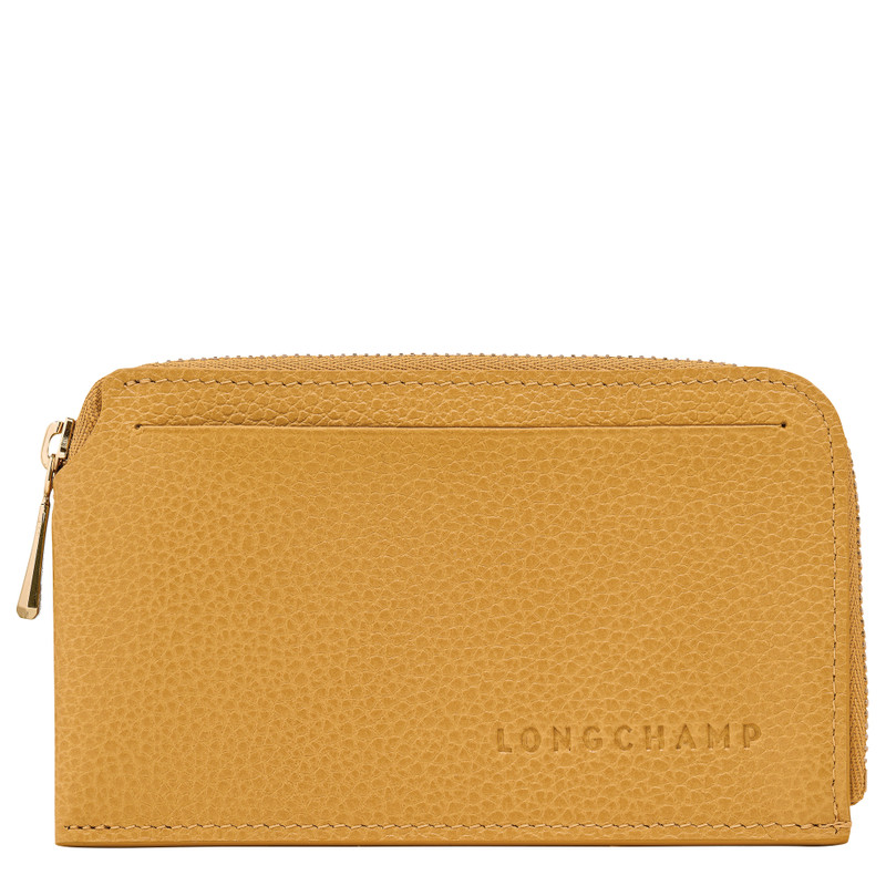 Le Foulonné Card holder Nutmeg - Leather 1