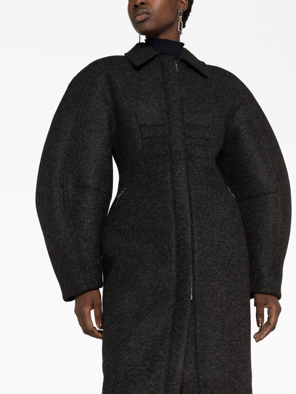 Le Manteau Croissant midi coat - 5