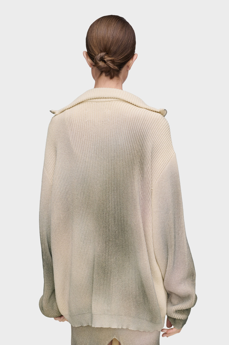 Zip Knit Pullover 4