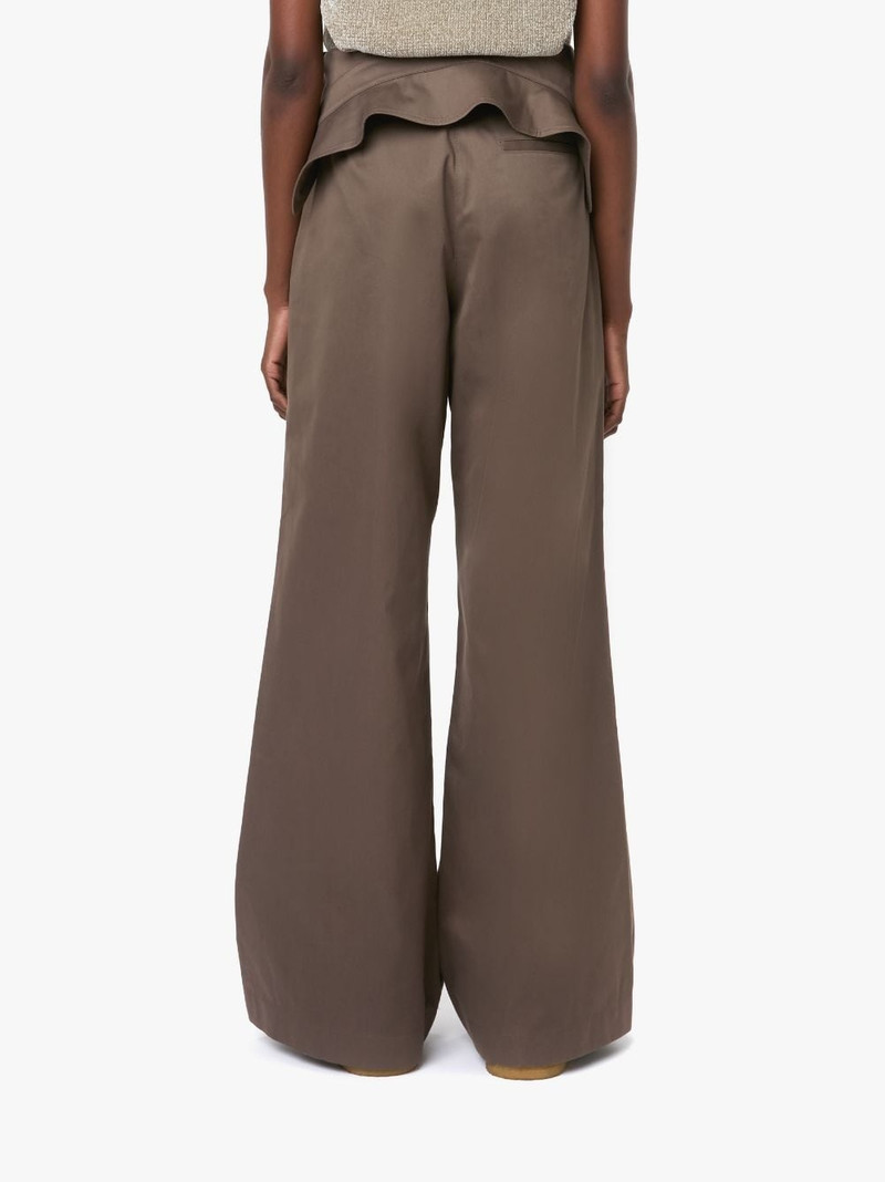 FOLD OVER TRENCH TROUSERS 3