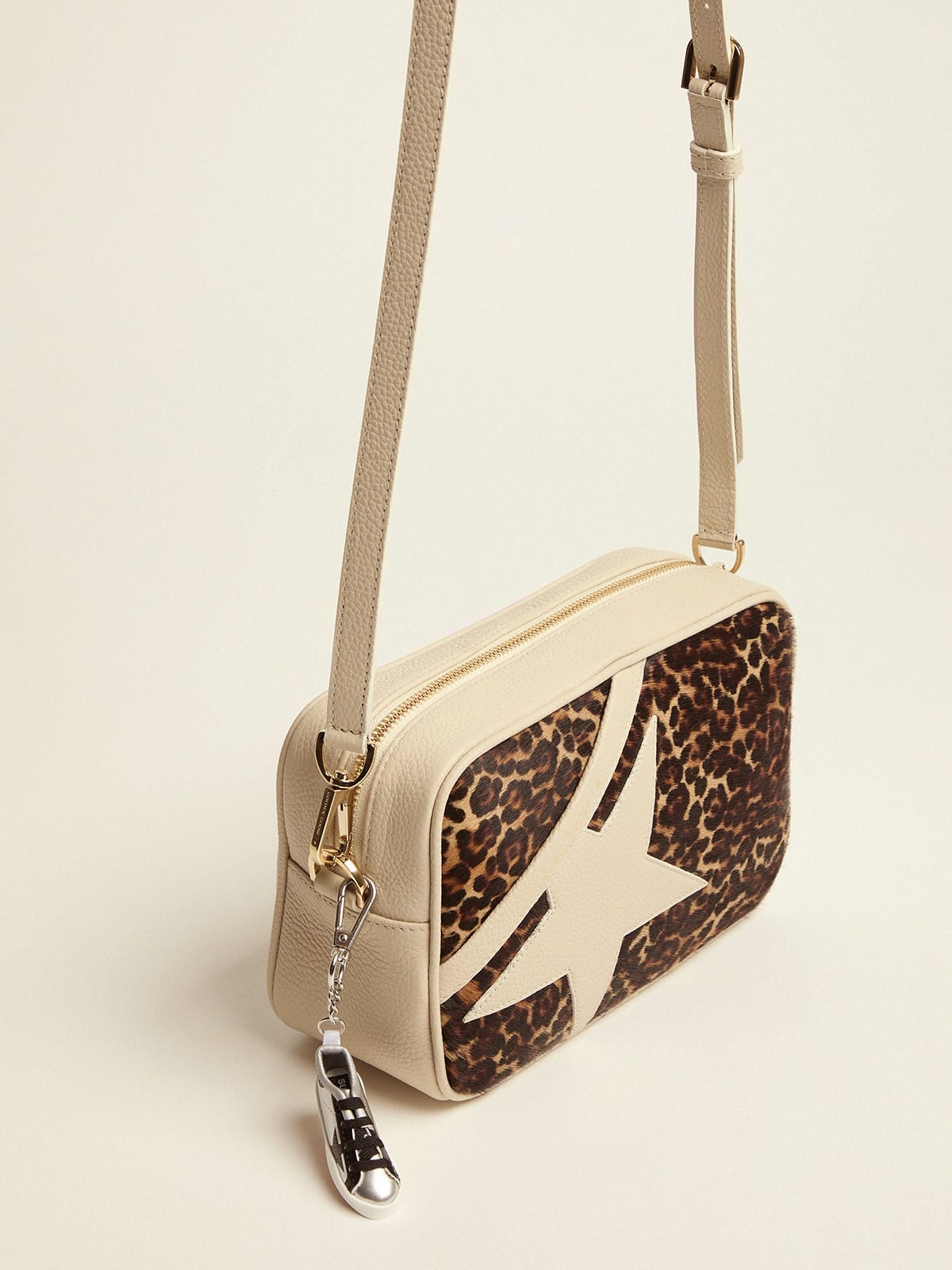 Off-white Star Bag with leopard-print pony skin insert - 2
