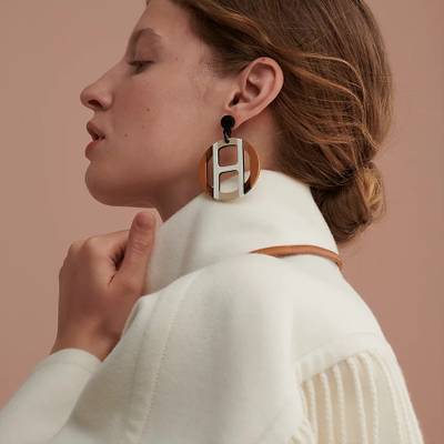 Hermès H Equipe earrings outlook