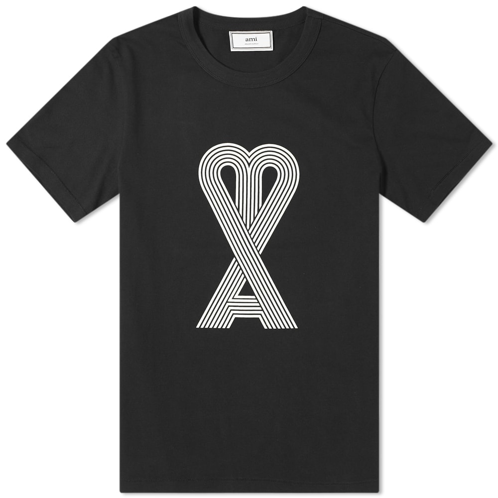 AMI Geometric Logo Tee - 1