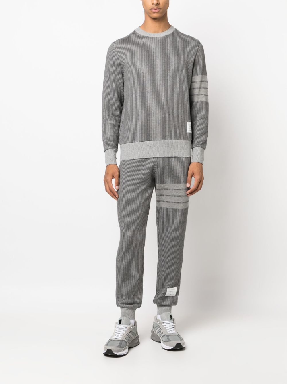 4-Bar knitted track pants - 2