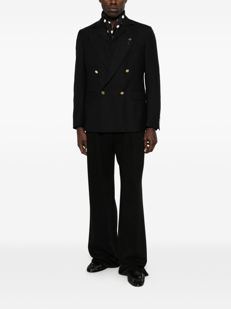 LARDINI double-breasted blazer outlook