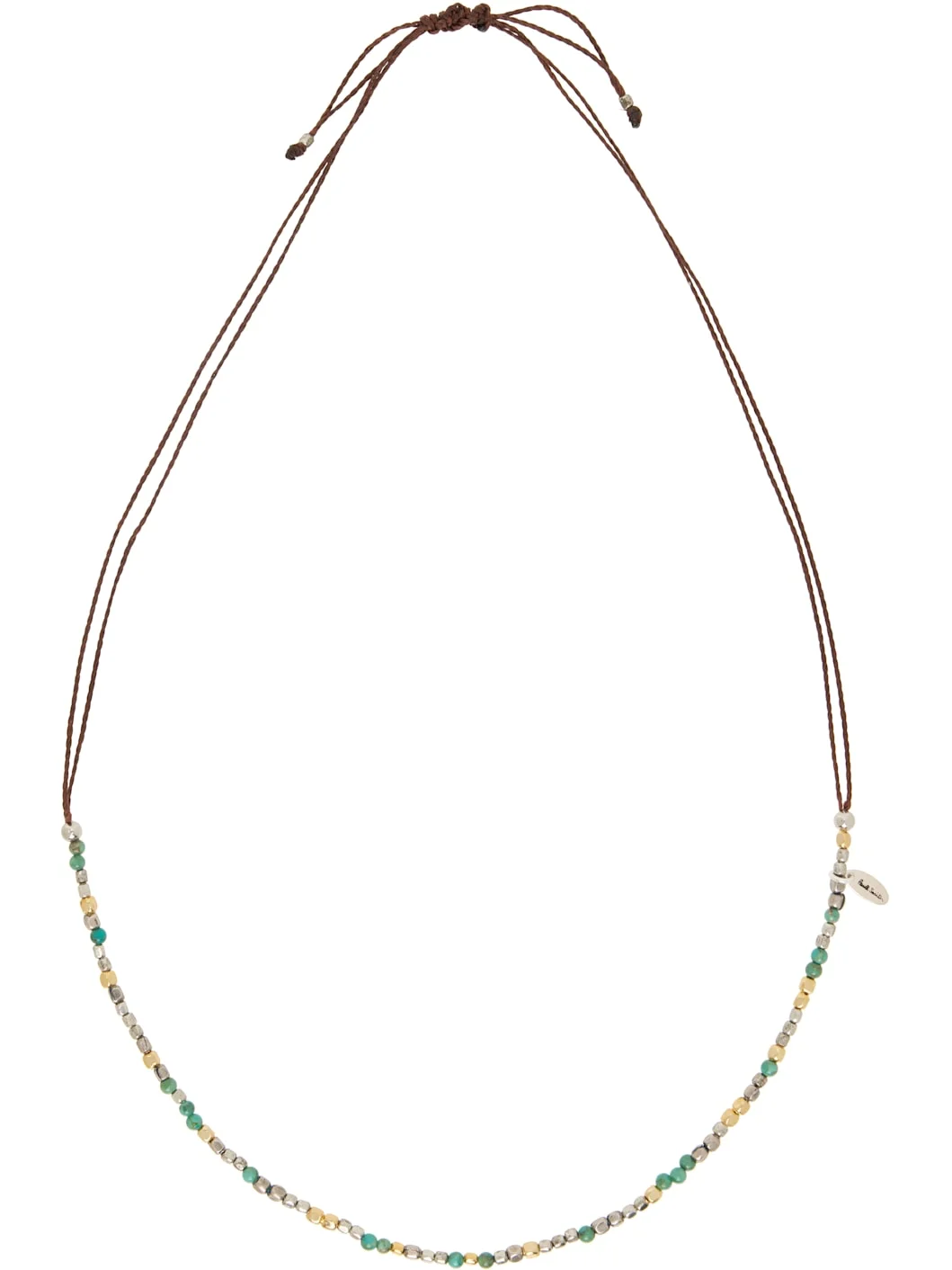 Metal Bead Necklace - 1