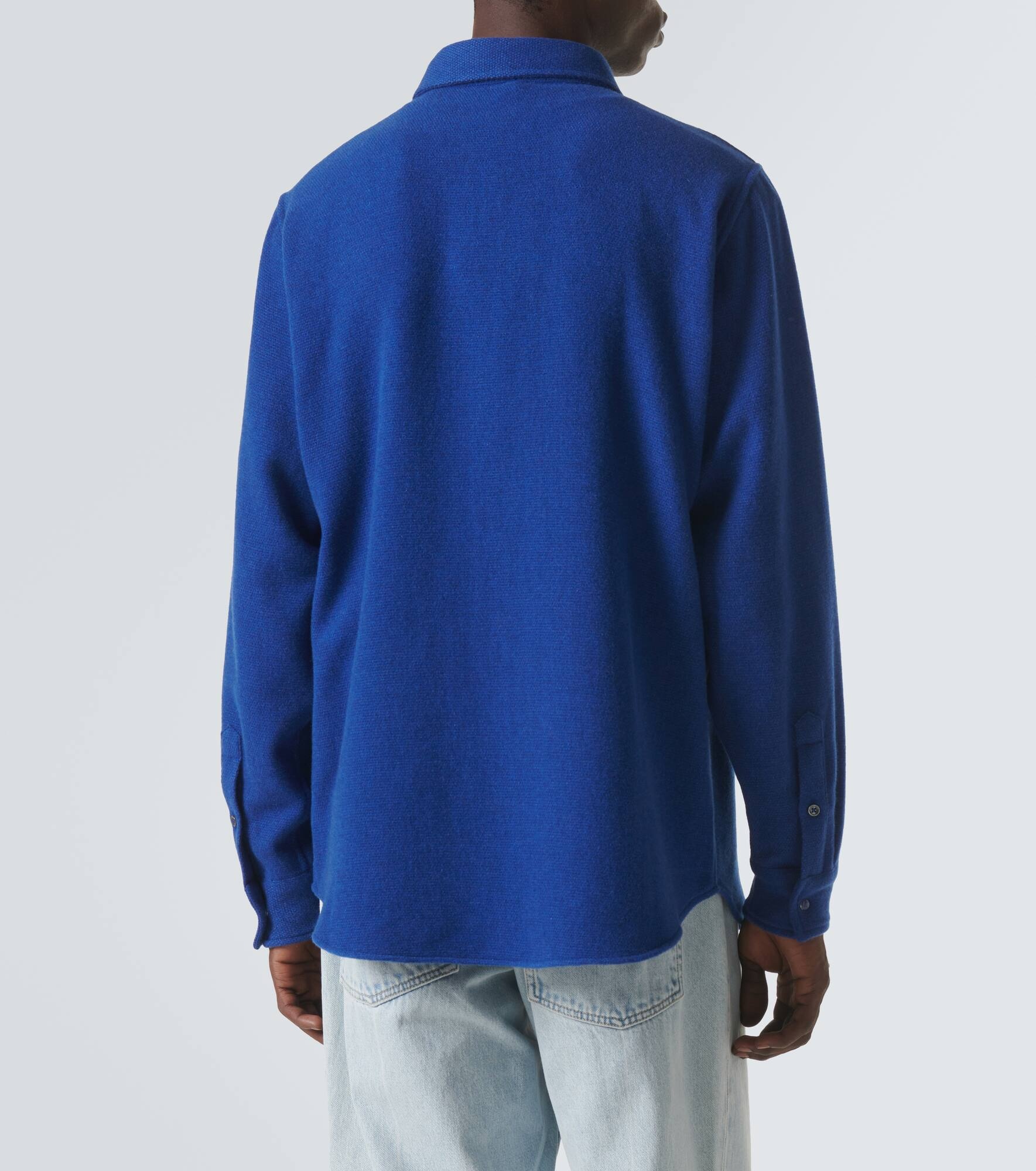 Cashmere overshirt - 4
