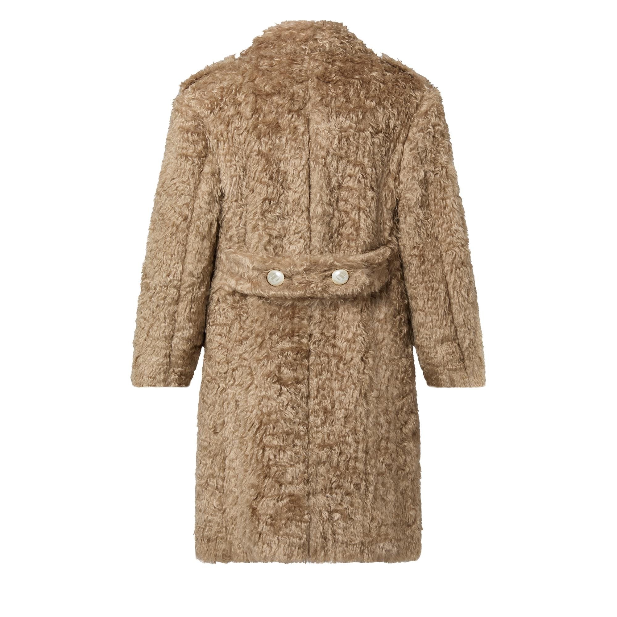 Shaggy Faux Fur Coat - 3