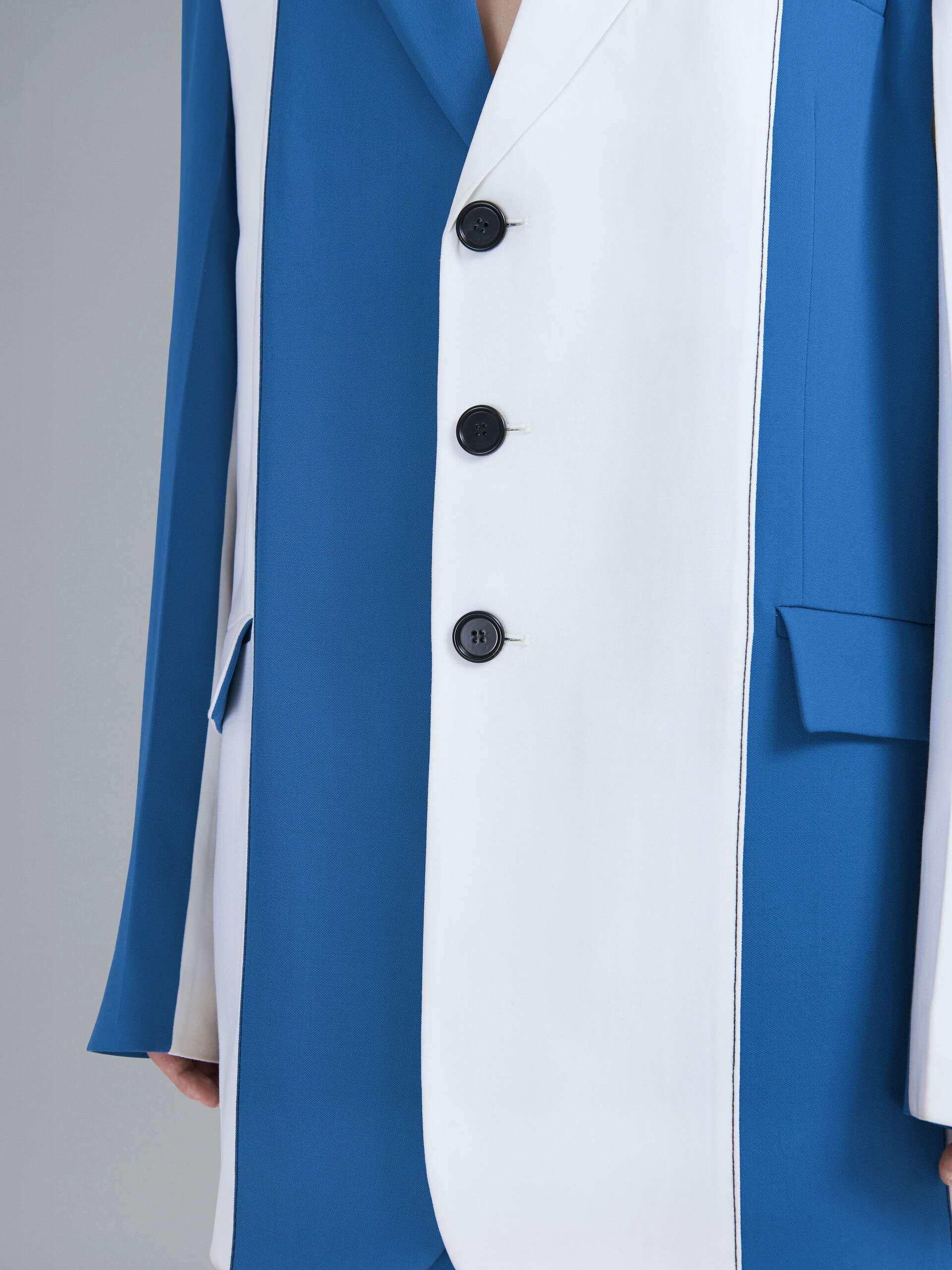 GRAIN DE POUDRE WOOL LONG BLAZER - 5