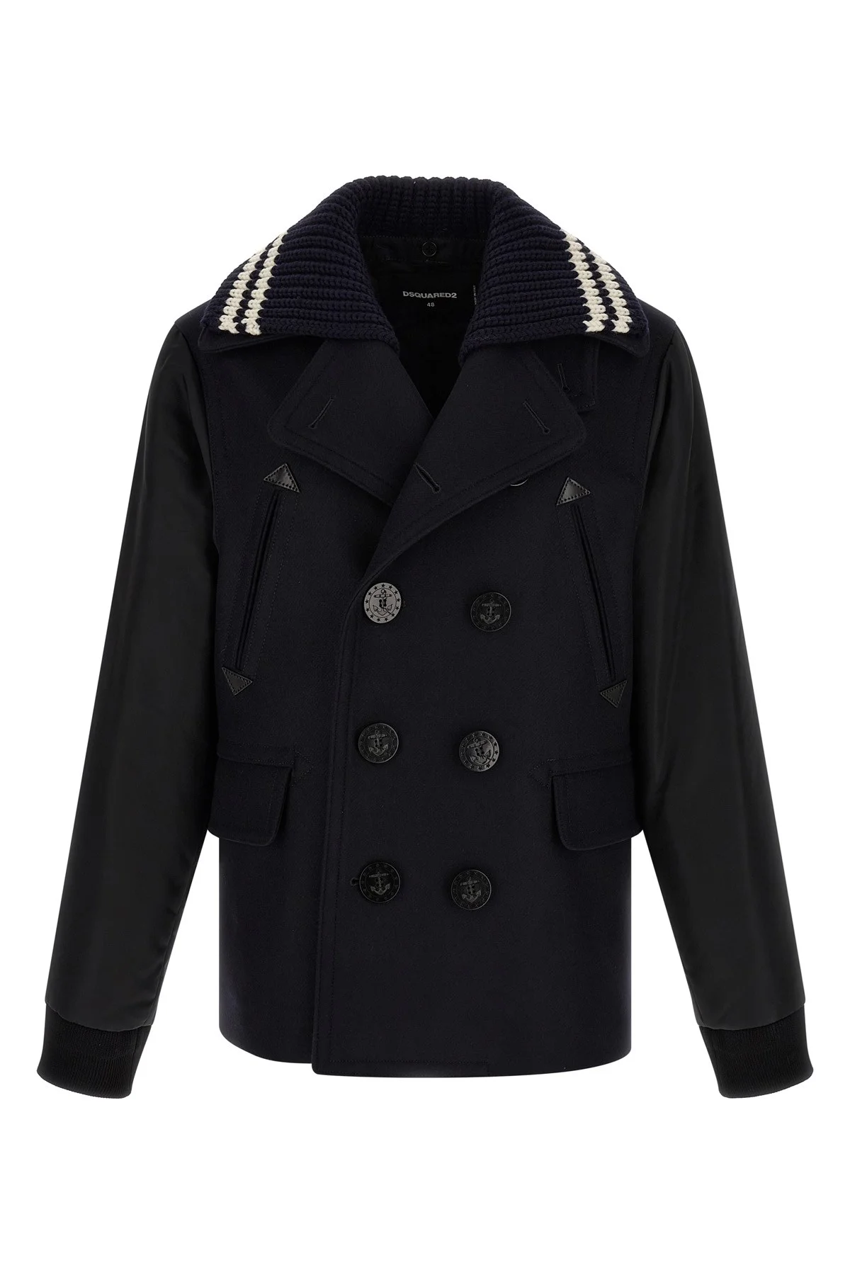 'Hybrid Peacoat' Coat - 1