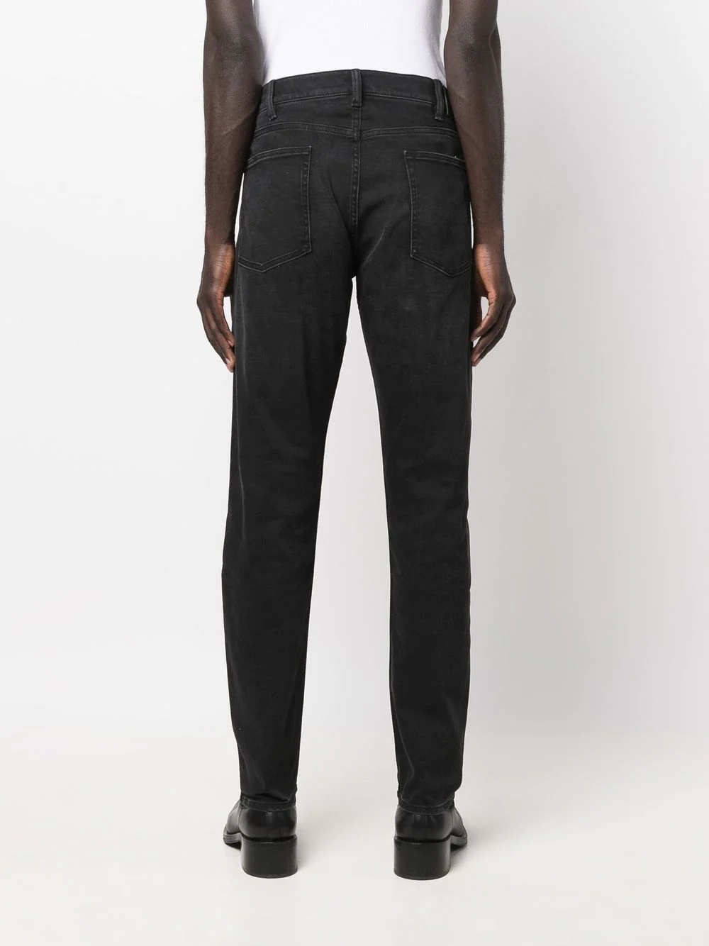 mid-rise slim-cut jeans - 4