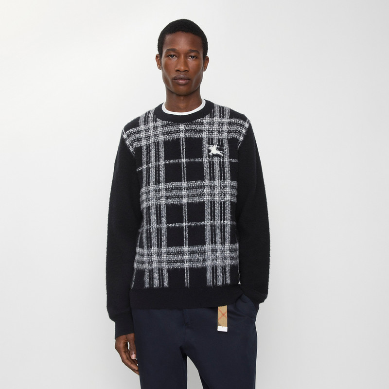 Burberry Check Wool Sweater outlook