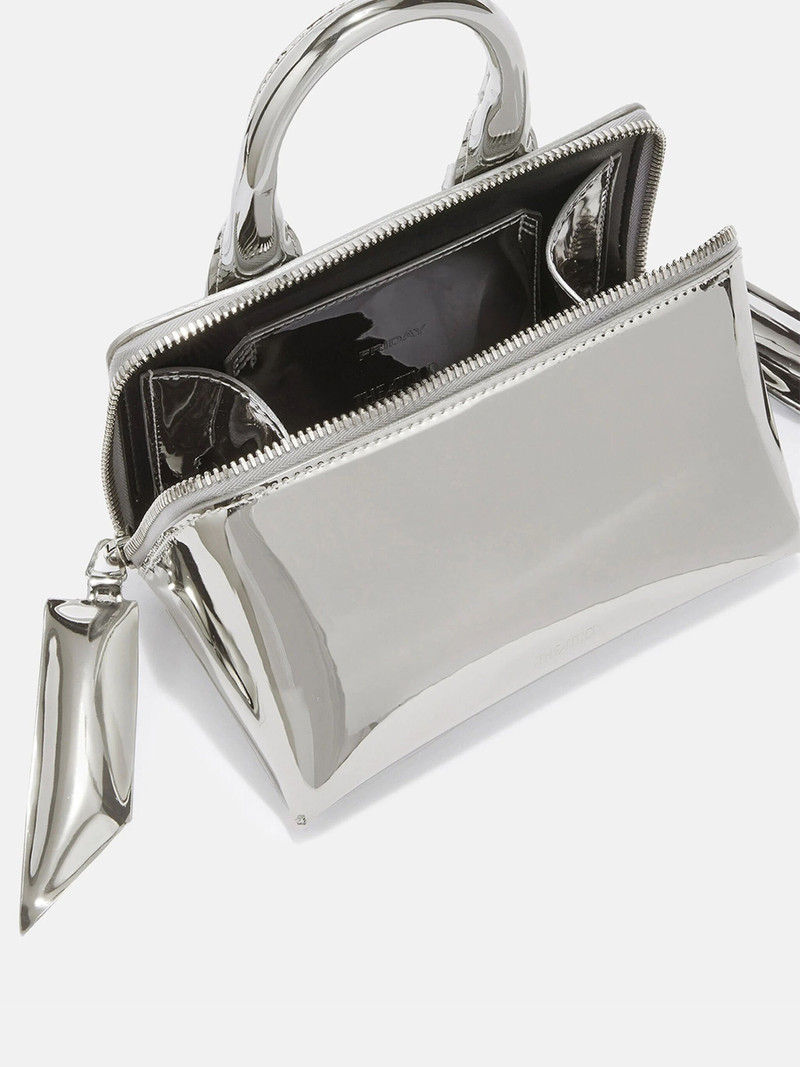 ''FRIDAY'' SILVER MINI HANDBAG 4