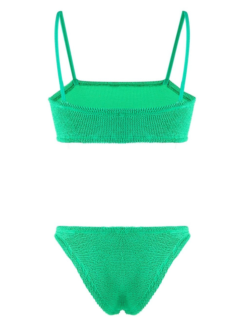 Hunza G Gigi crinkle-effect bikini outlook