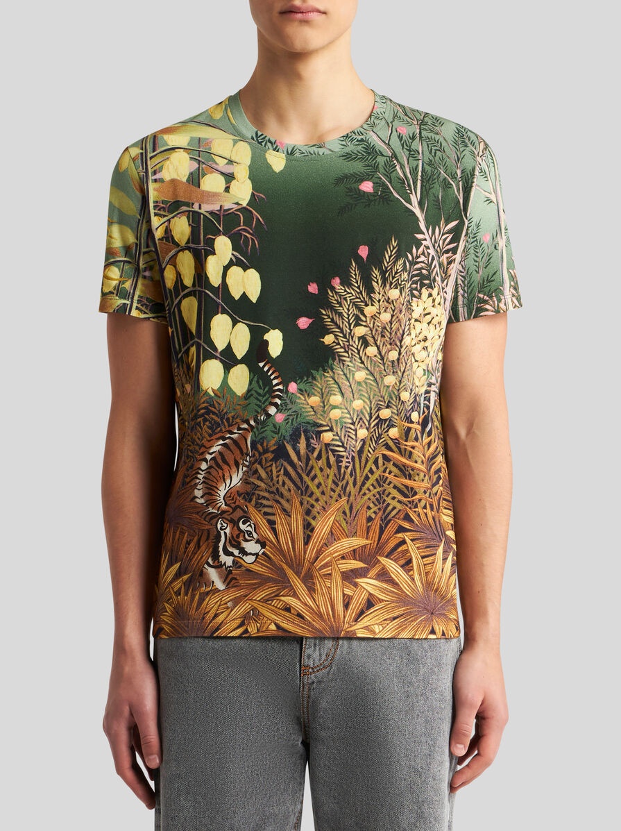 PRINTED COTTON T-SHIRT - 2