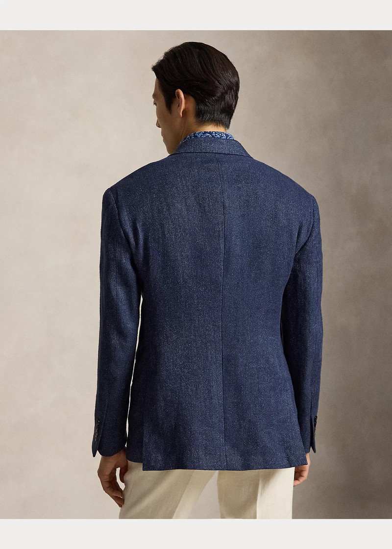 Polo Tailored Fit Linen Suit Jacket 4