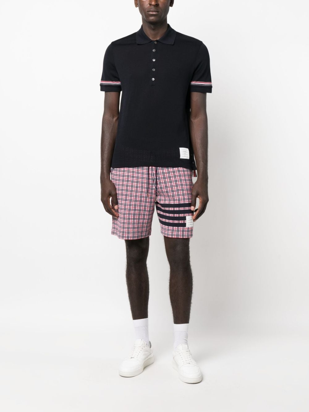 RWB-stripe polo shirt - 2