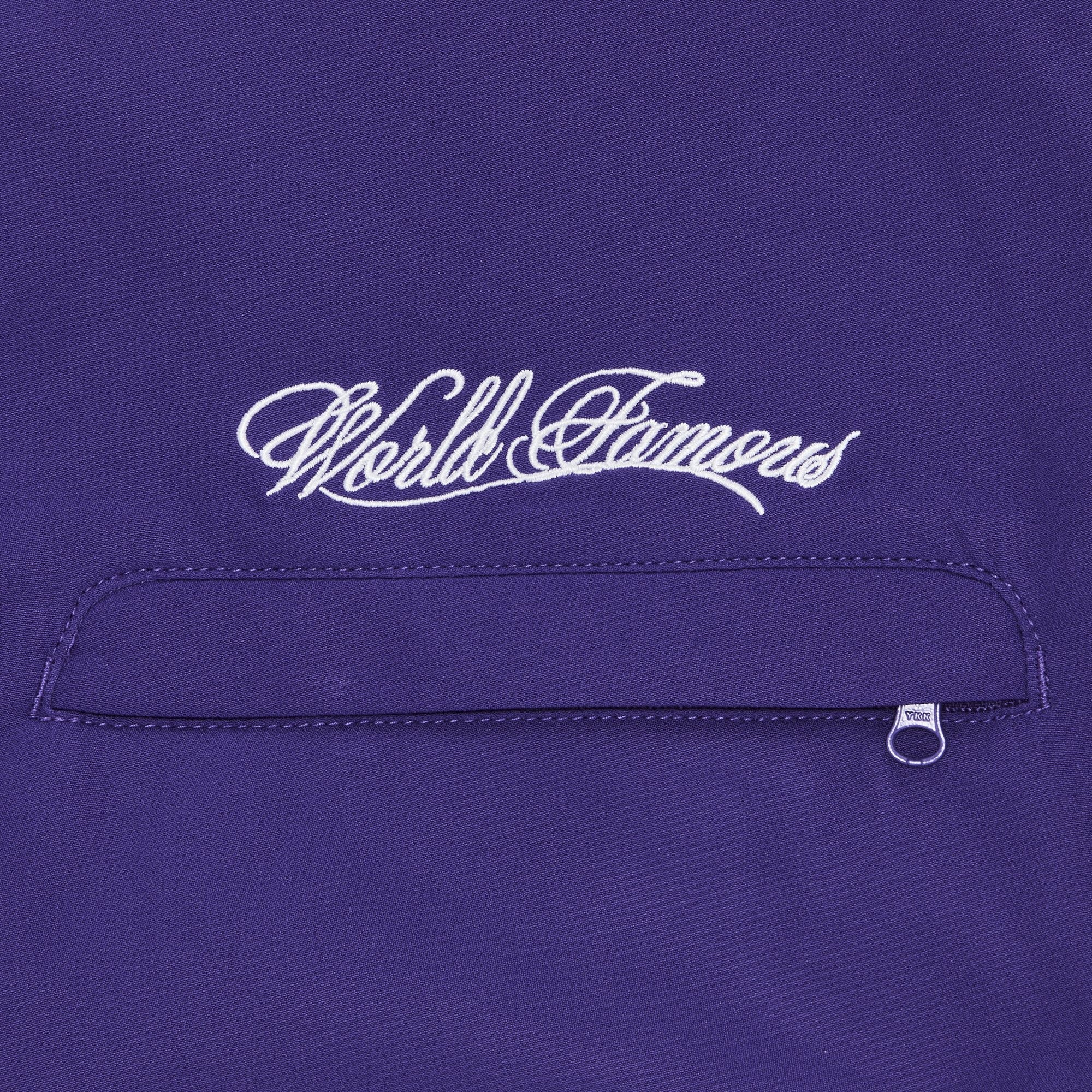 Supreme x Nike Track Jacket 'Purple' - 3