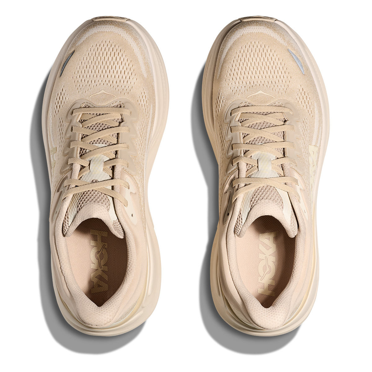Hoka Bondi 9 Oatmeal - Oat Milk - 3