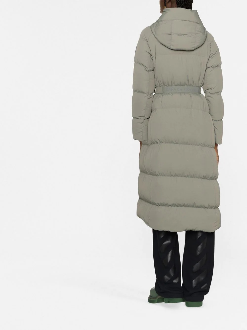 Marlow belted puffer coat - 3