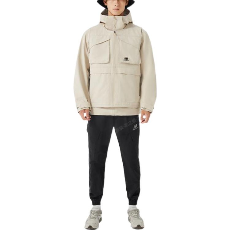 New Balance Sportswear Oversized Cargo Sweatpants 'Black' AMP23311-BK - 2