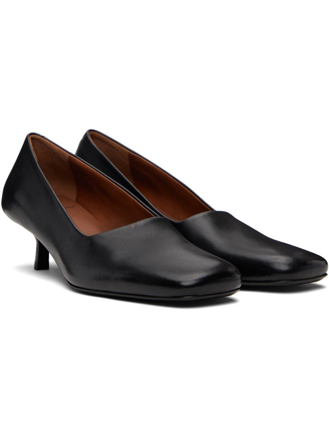 Black Spazzola Heels - 4