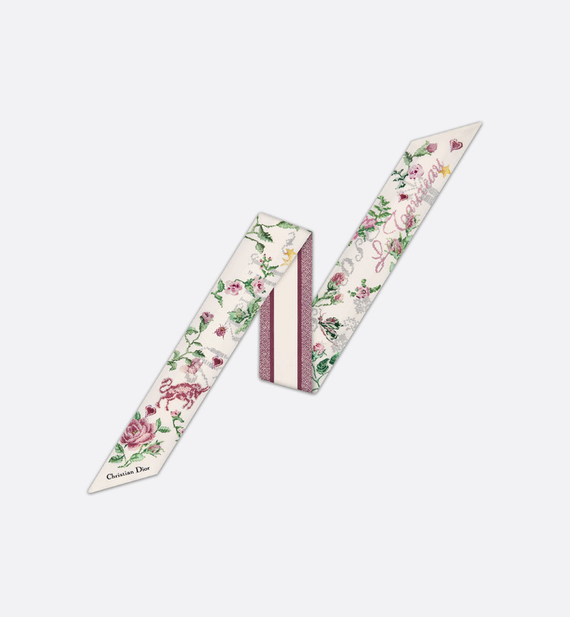 Christian Dior 1947 Zodiac Taurus Mitzah Scarf 1