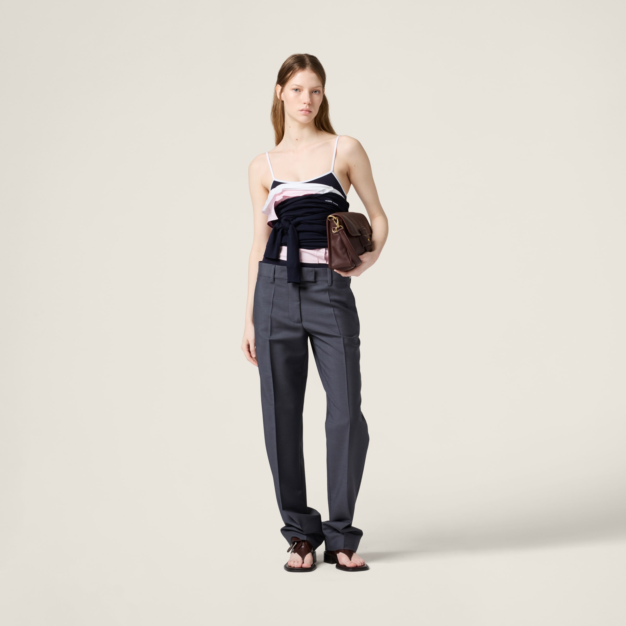 Kid mohair pants - 2