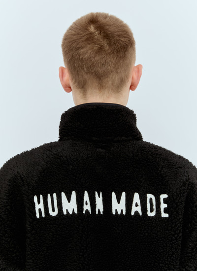 Human Made Boa Fleece Half-Button Jacket outlook