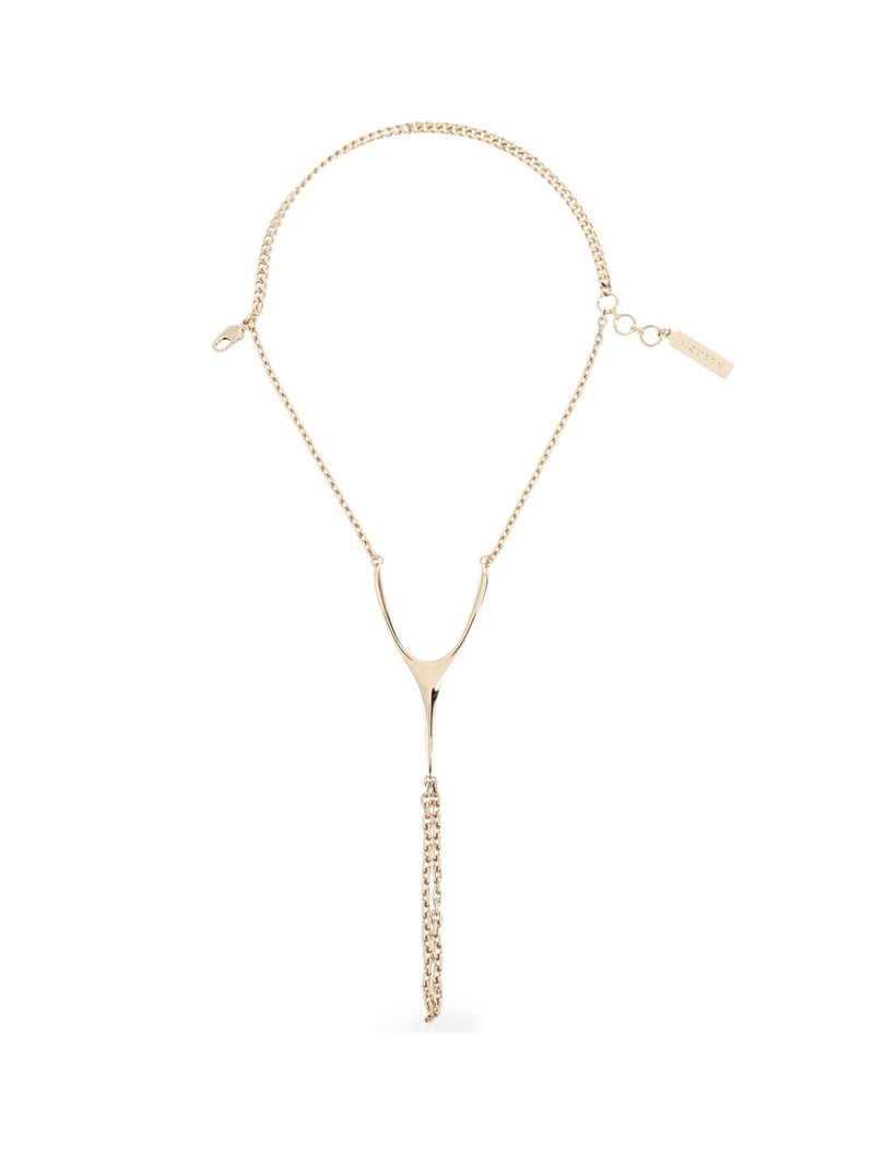 wishbone-plaque chain hand bracelet 1