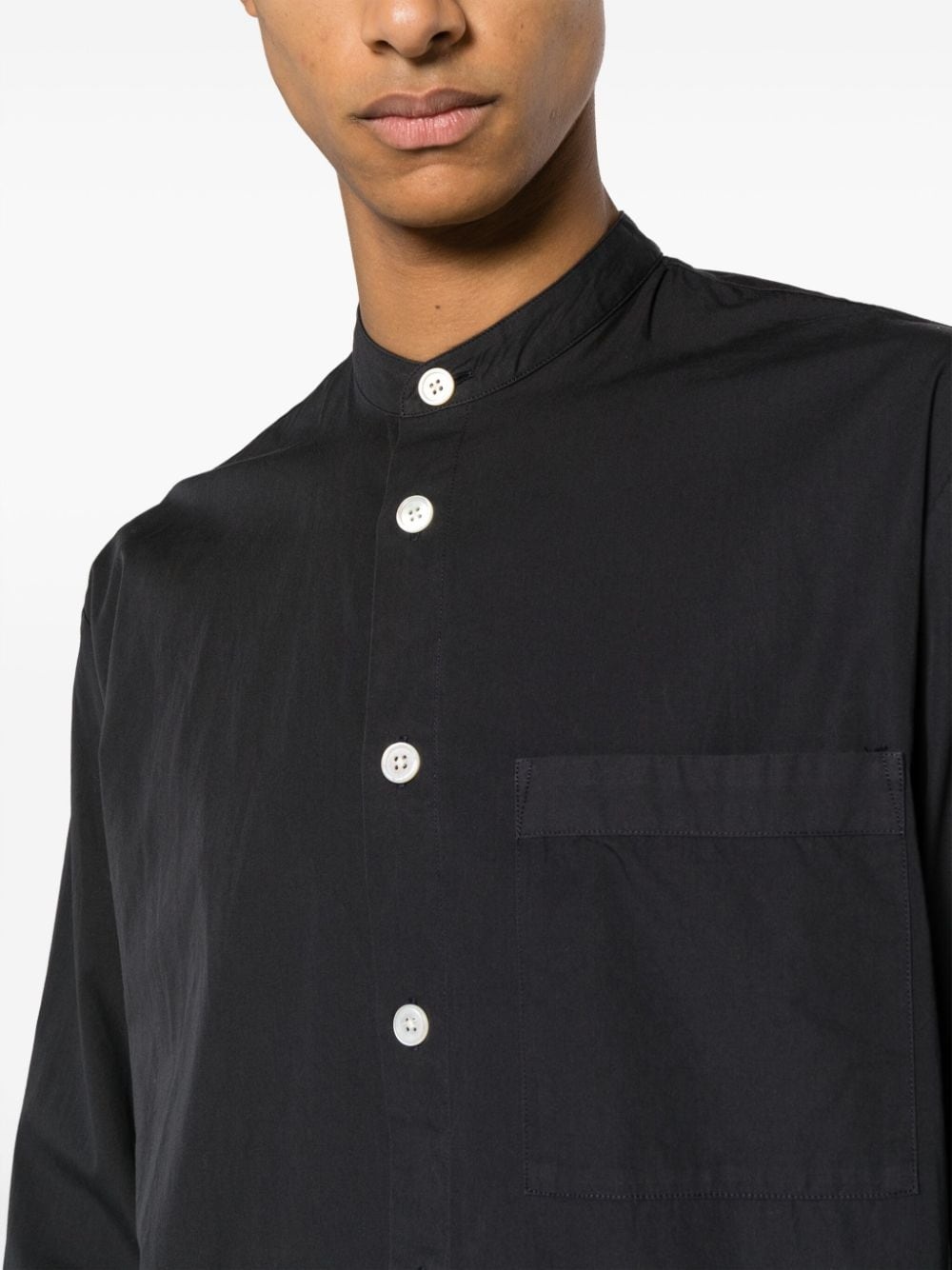 long-sleeve organic cotton shirt - 6