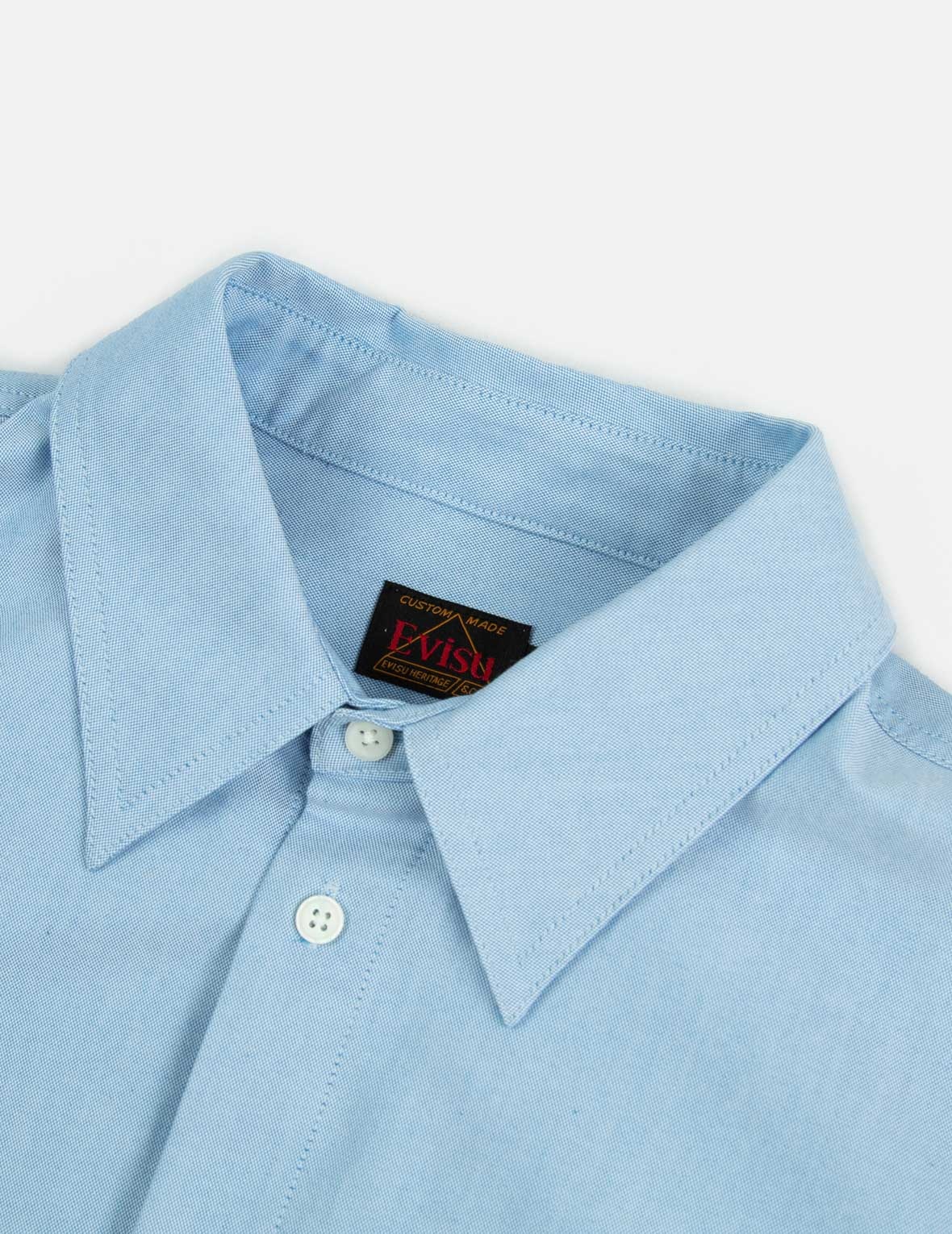 RESTRUCTURED POCKET OXFORD SHIRT - 8
