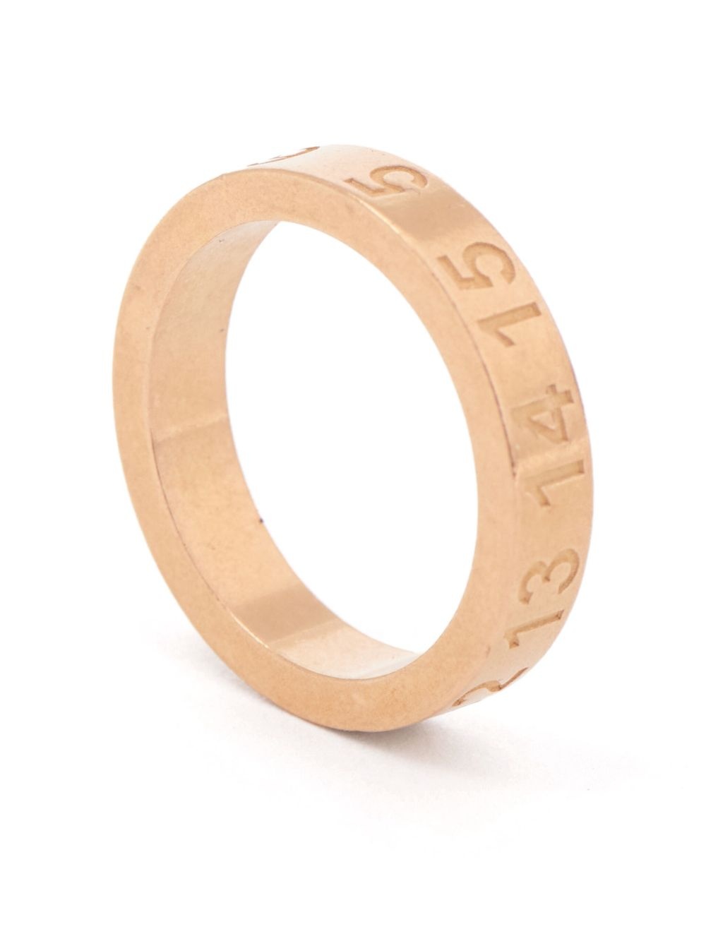 Numerical engraved ring - 2